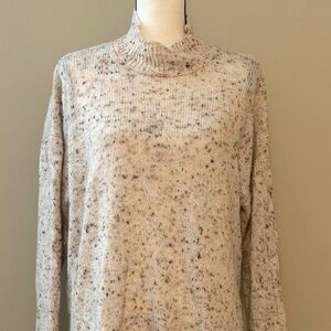Cupio Multicolor Speckled Turtleneck Sweater size 1X euc